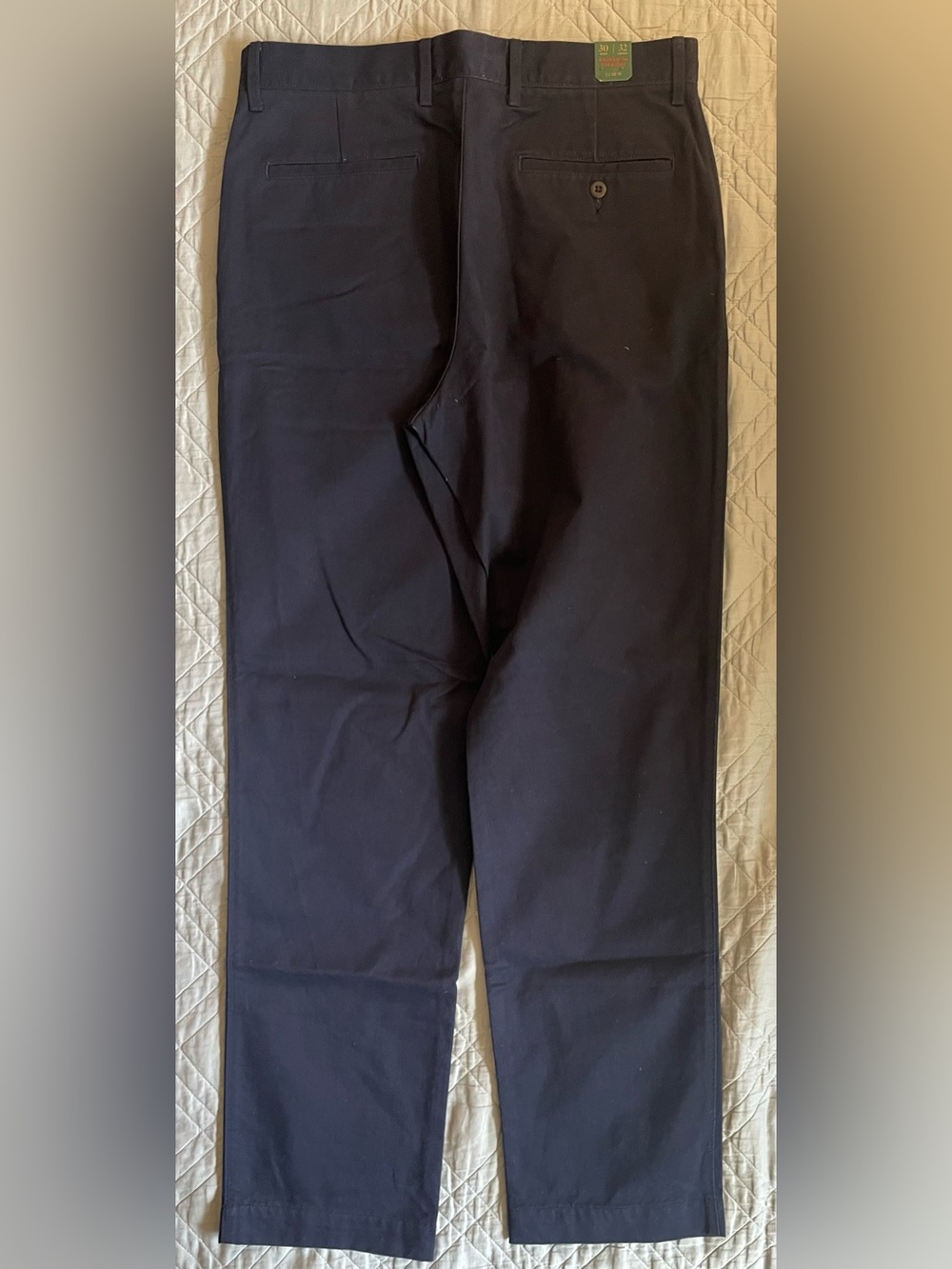 J. CREW Broken-in Straight chino pant in Newport Navy Size 30/32 NWT $98 CD466 - Picture 10 of 10